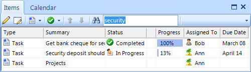 Tasks found